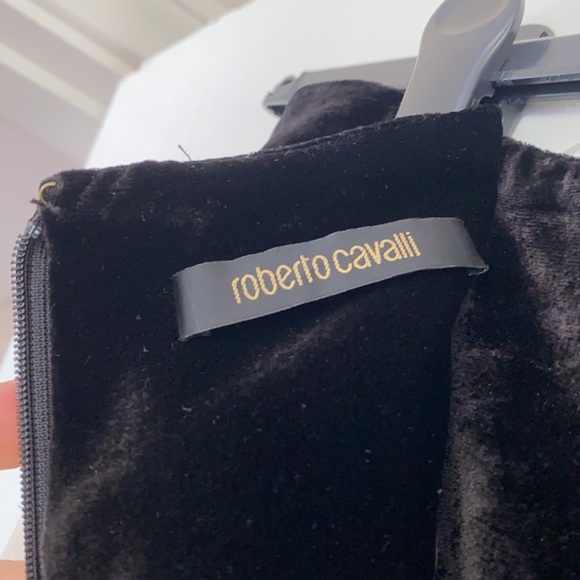 Roberto Cavalli white chiffon mini skirt. - Picture 3 of 9